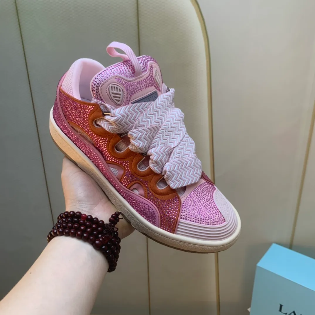 💰620. Lanvin LANVIN. 22 colors: nubuck fabric, breathable mesh, cowhide feet! Same style for men and women: sizes 35-46! High and low versions!